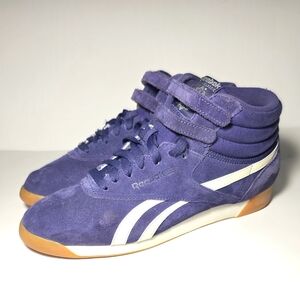Reebok Purple High-Top Sneakers Wmns Freestyle High Vintage Intelligence